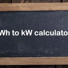 1000 kWh - Obliczanie wartości, konwersja i równoważniki.